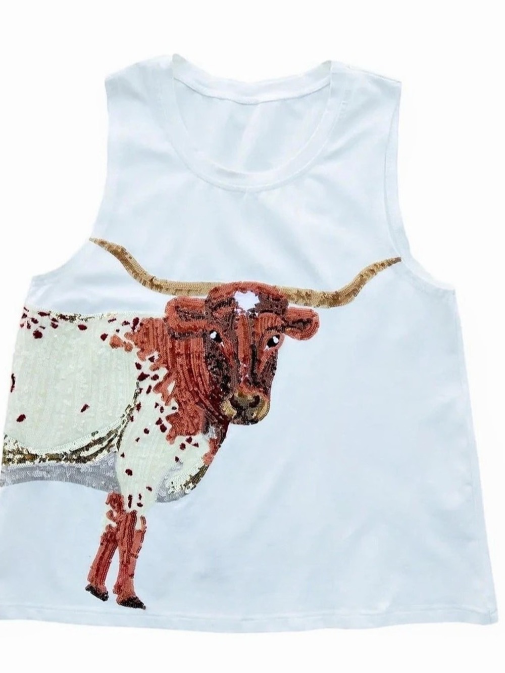 Sparkle City Longhorn Tank Size Medium